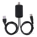USB to male/female adapter cable connect the anthenna